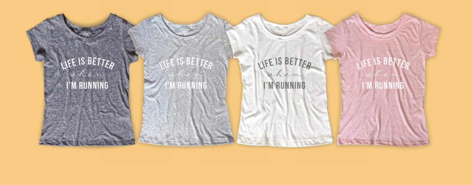 Corrida Camisetas Personalizadas Just Real Moms