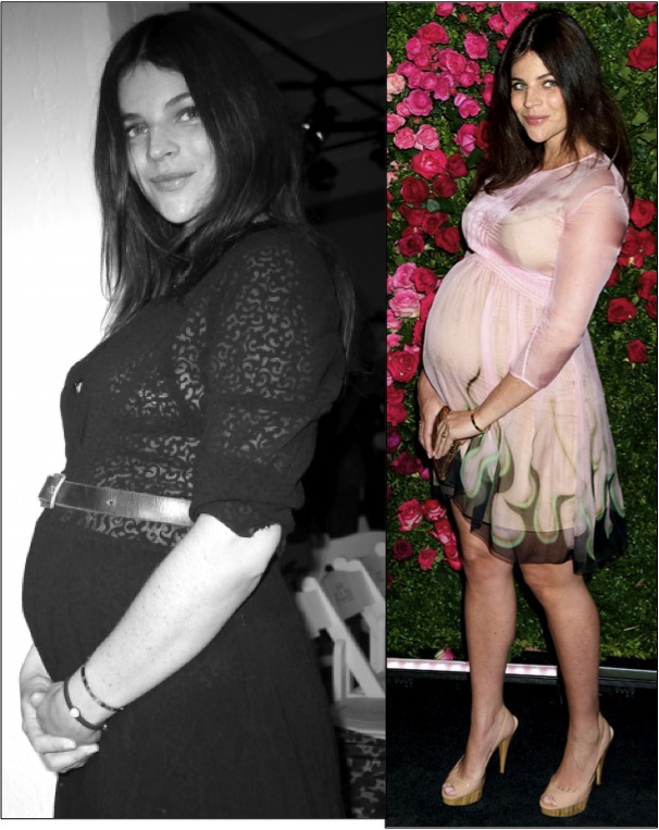 Julia Roitfeld Grávida