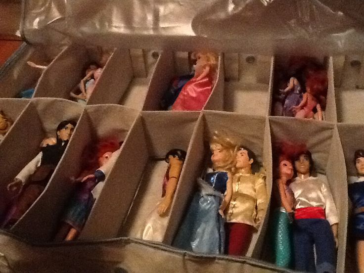 como organizar as barbies - Just Real Moms