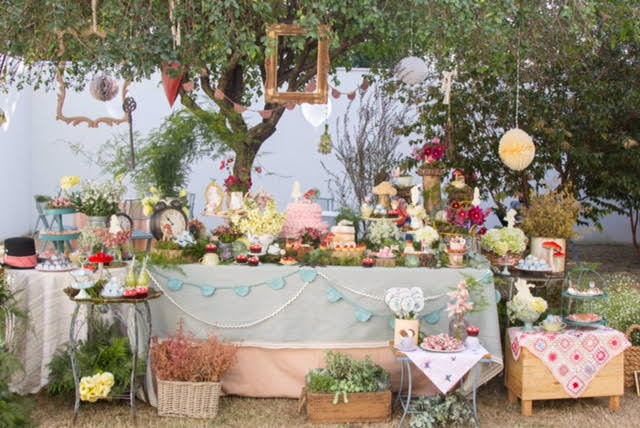 Festa Alice no País das Maravilhas - por Fresa Festas