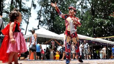 Diversão de carnaval em Brasília - por bora.ai