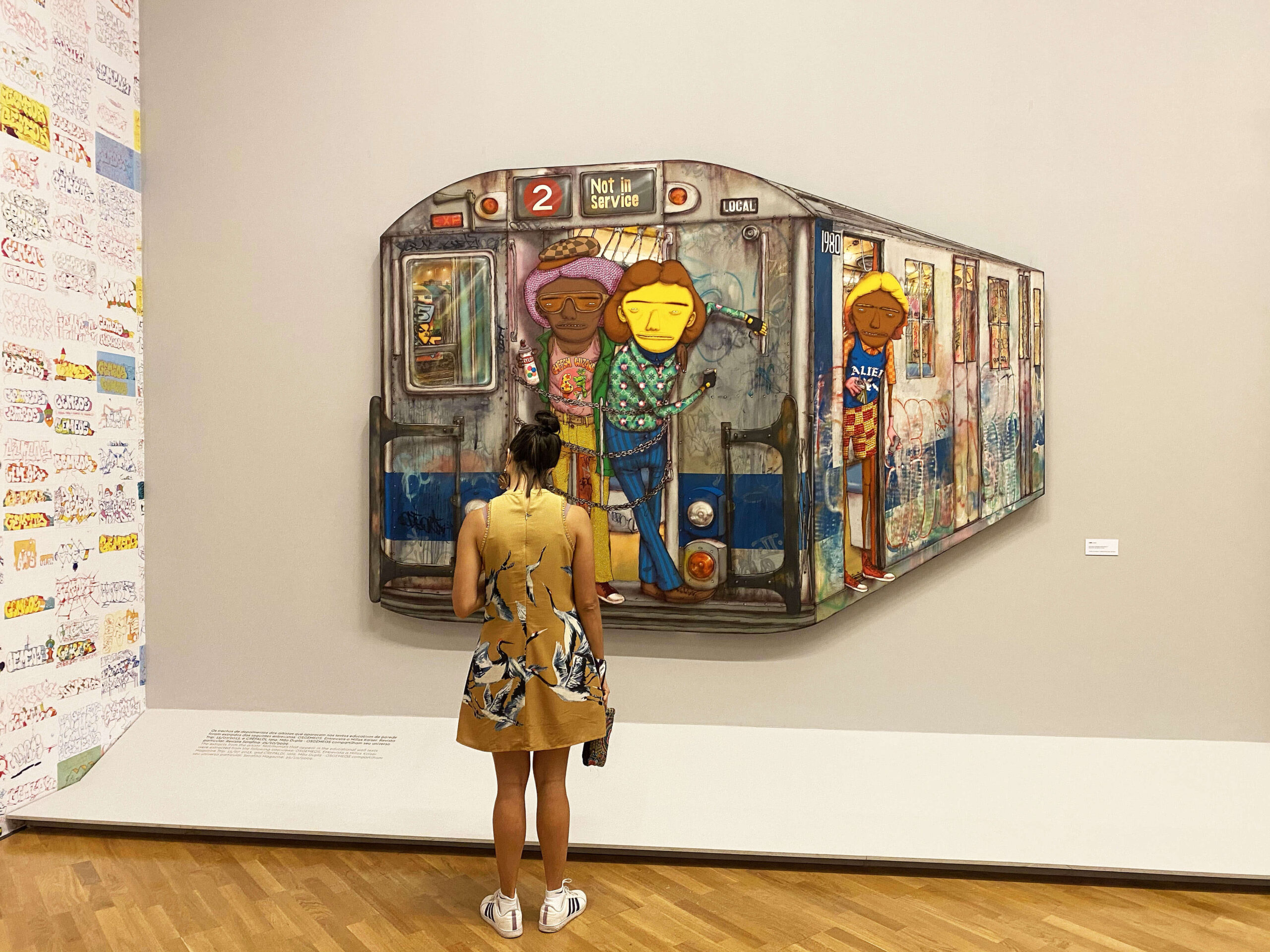Just Real Moms OsGemeos Pinacoteca Metro NYC