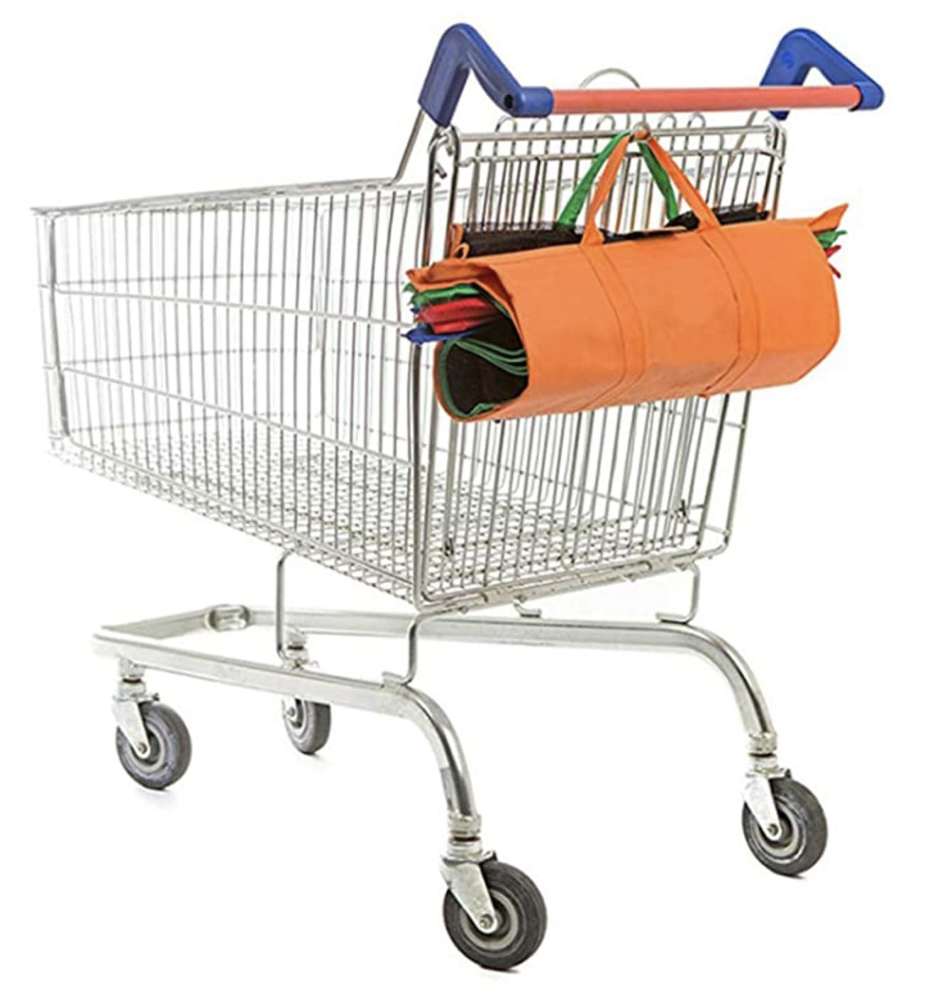 Just Real Moms Kit Sacolas Supermercado Organizadores Rolinho