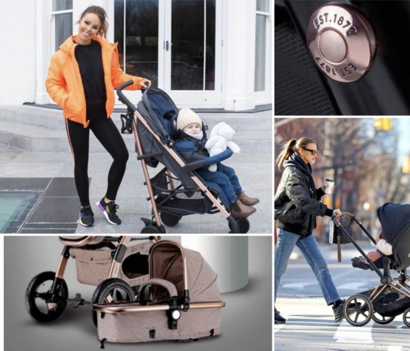 Just Real Moms Enxoval do Bebê Carrinho de Bebê