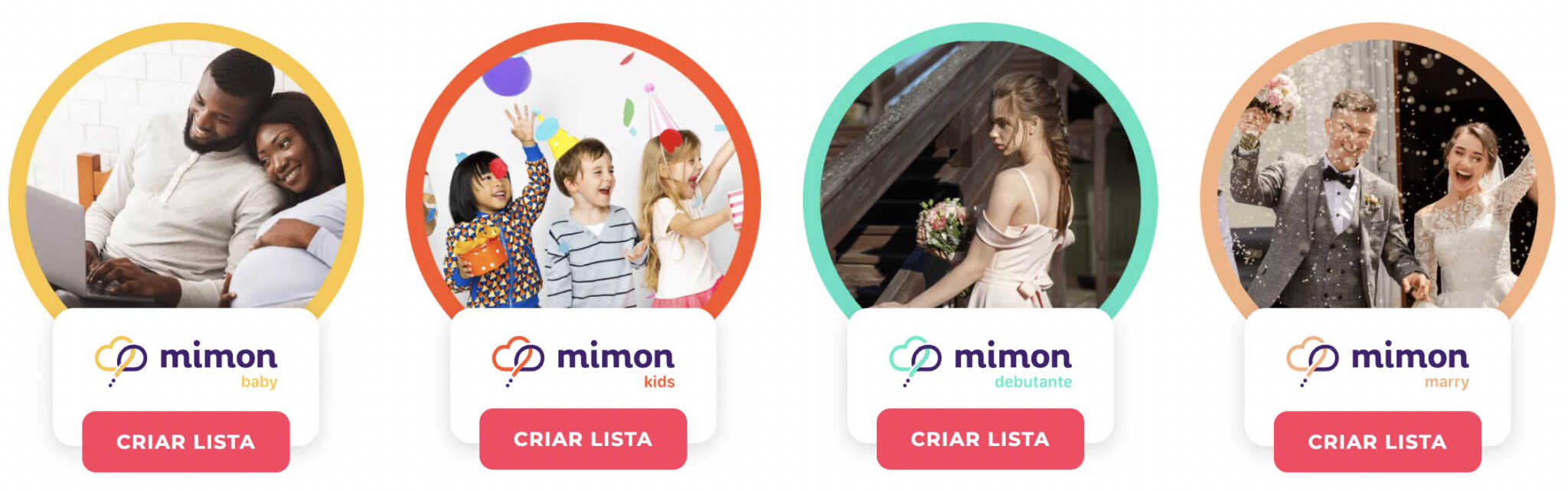 Mimon iBabysite Chá de Bebê Lista de Presentes Online Guia de Fornecedores Just Real Moms