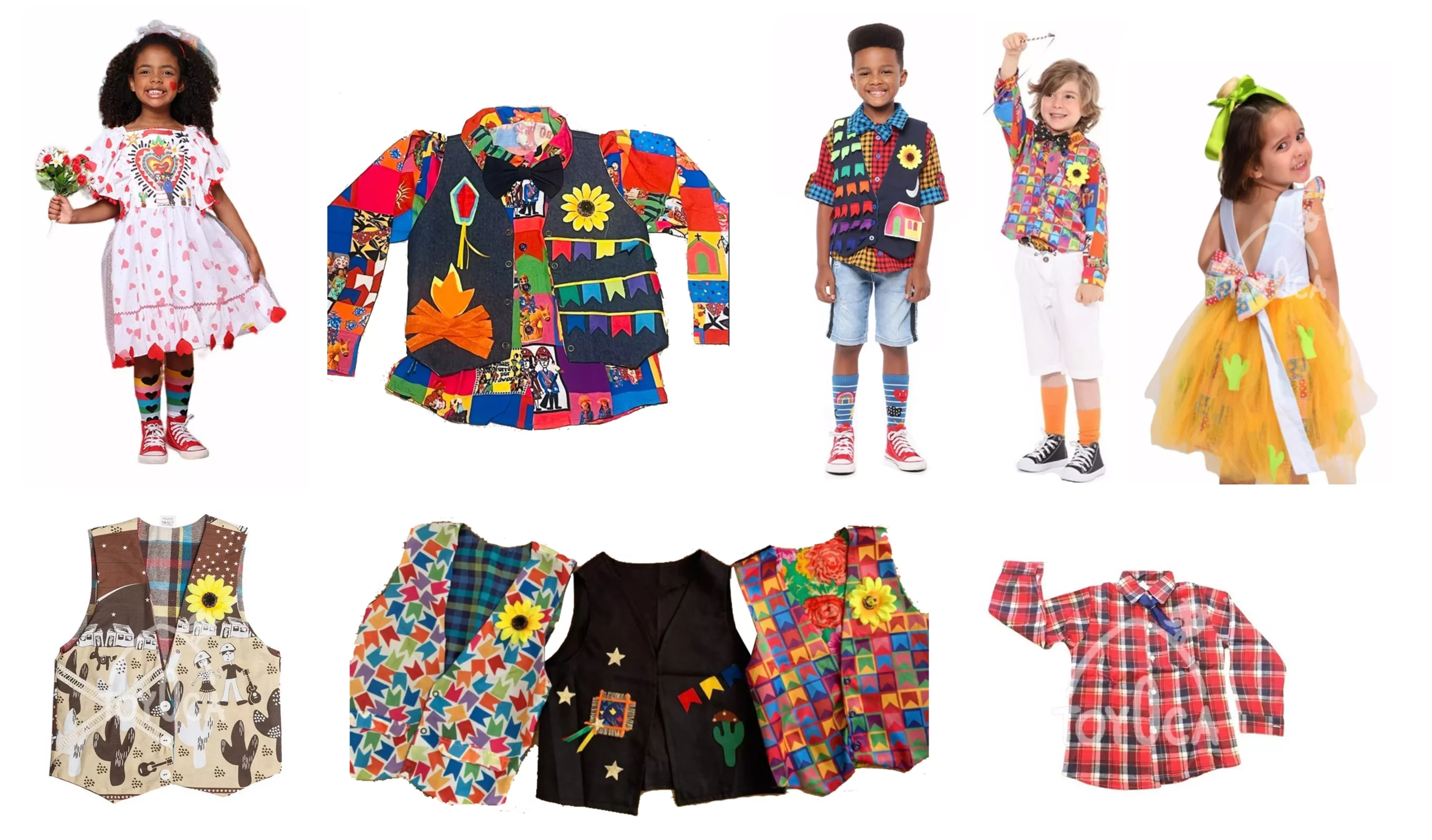 Roupas Infantis para festas juninas da Toyoca - Just Real Moms
