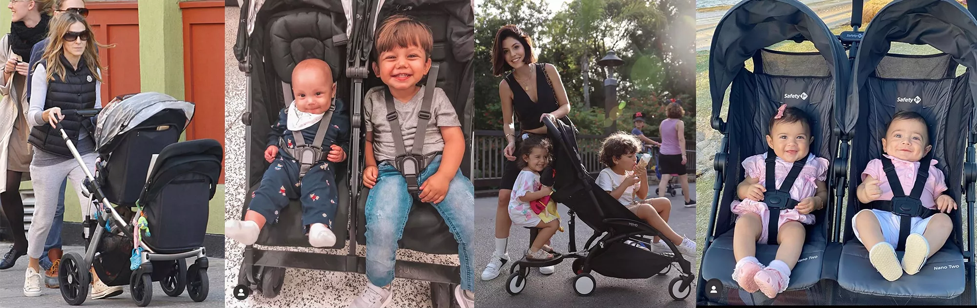 4 fotos de bebês em carrinhos de bebê perfeitos para comprar no enxoval
