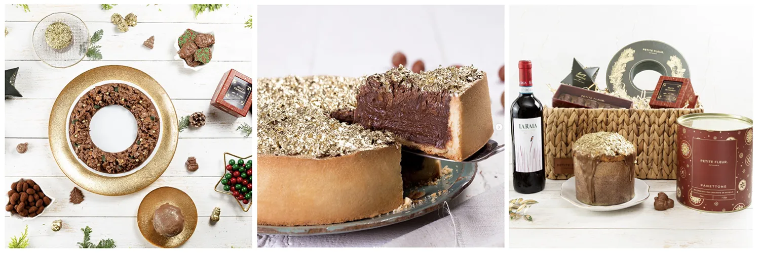 Doces da Petit Fleur Patisserie, da Chef Roberta Zogbi, para o Natal 2023