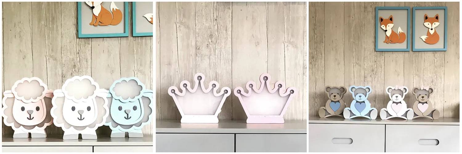 Decoração de quarto infantil da RH Baby Kids