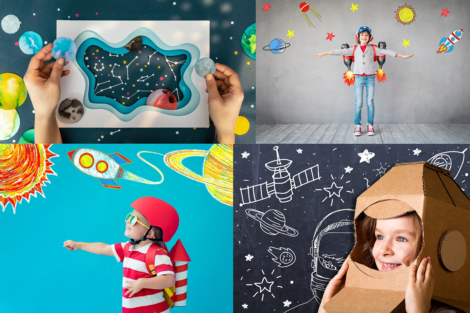Inspirações para festa infantil com realidade virtual com tema Exploração Espacial Inspirações para festa infantil com realidade virtual com tema Exploração Espacial