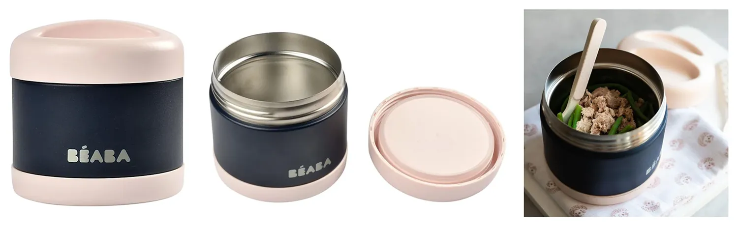 Jarra de Aço Inoxidável 16oz da Béaba