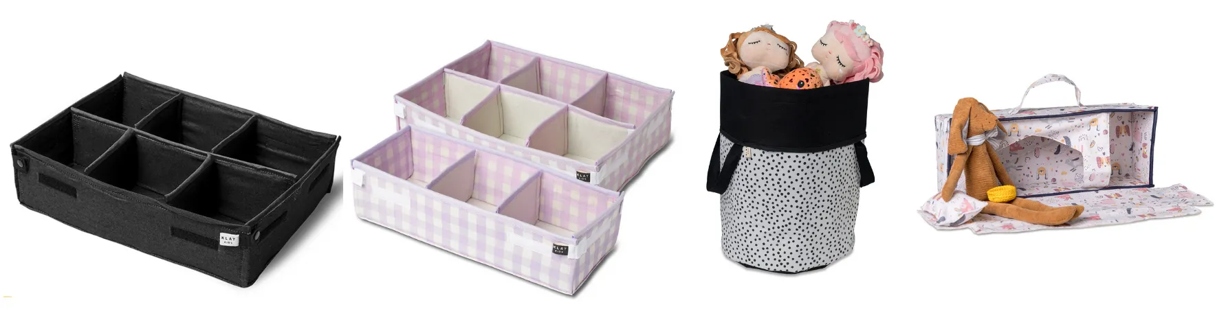 Organizadores da Klat Kids - Promoção Black Friday