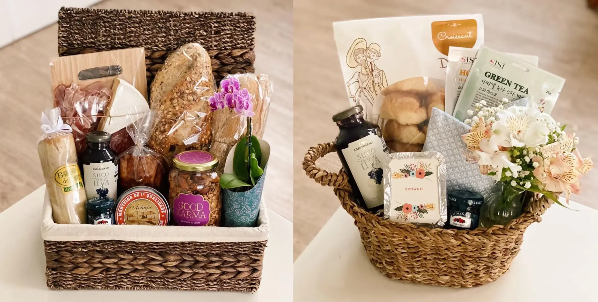 Poê Cestas de Presentes Just Real Moms