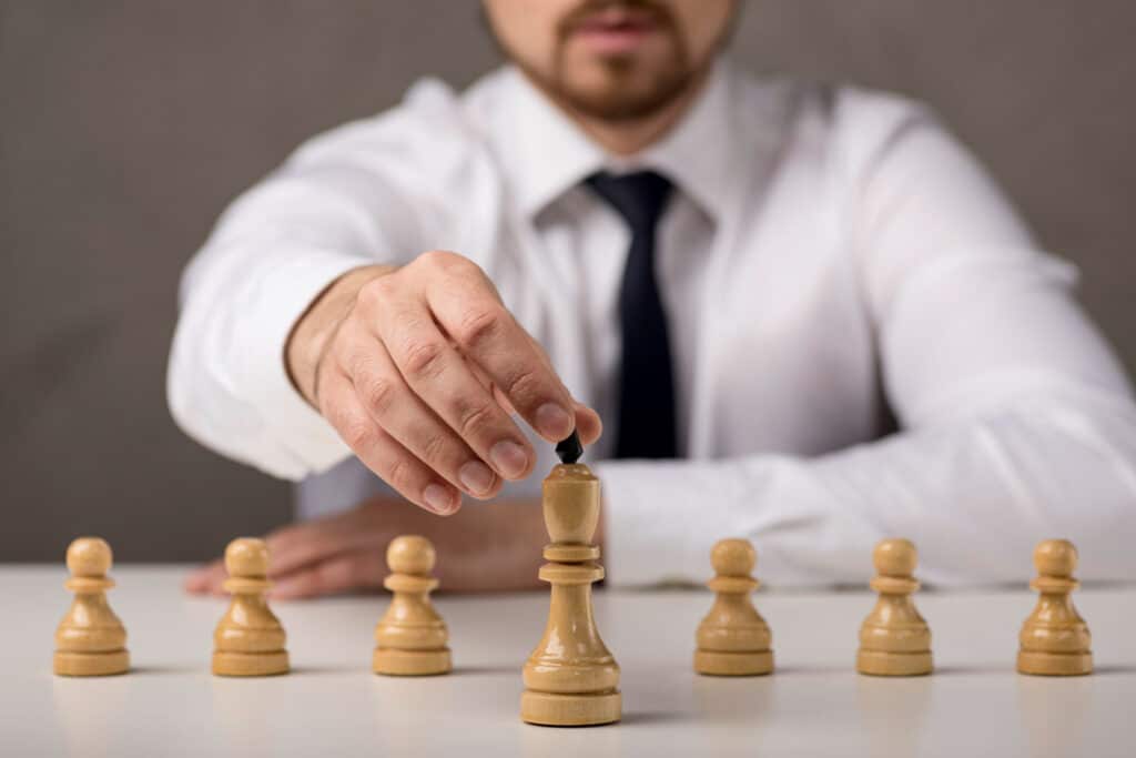 liderança autocrática