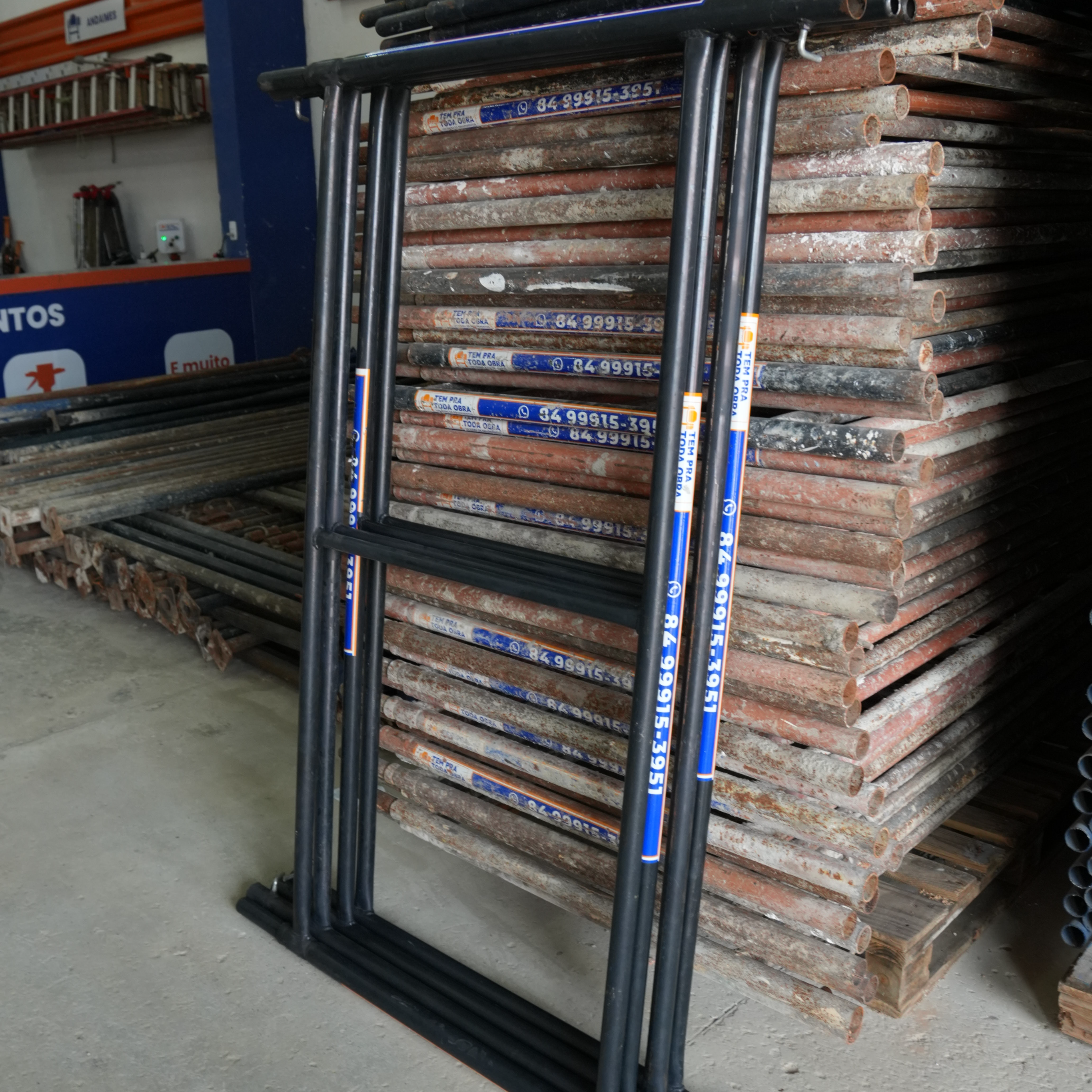 Aluguel de andaime tubular 1m e 1,5m em Parnamirim RN