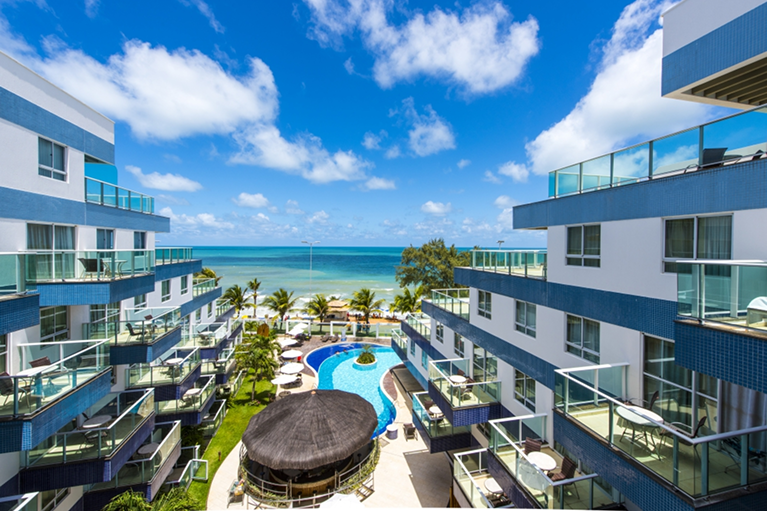 Coral Plaza, hotel de frente para o mar em Ponta Negra, Natal