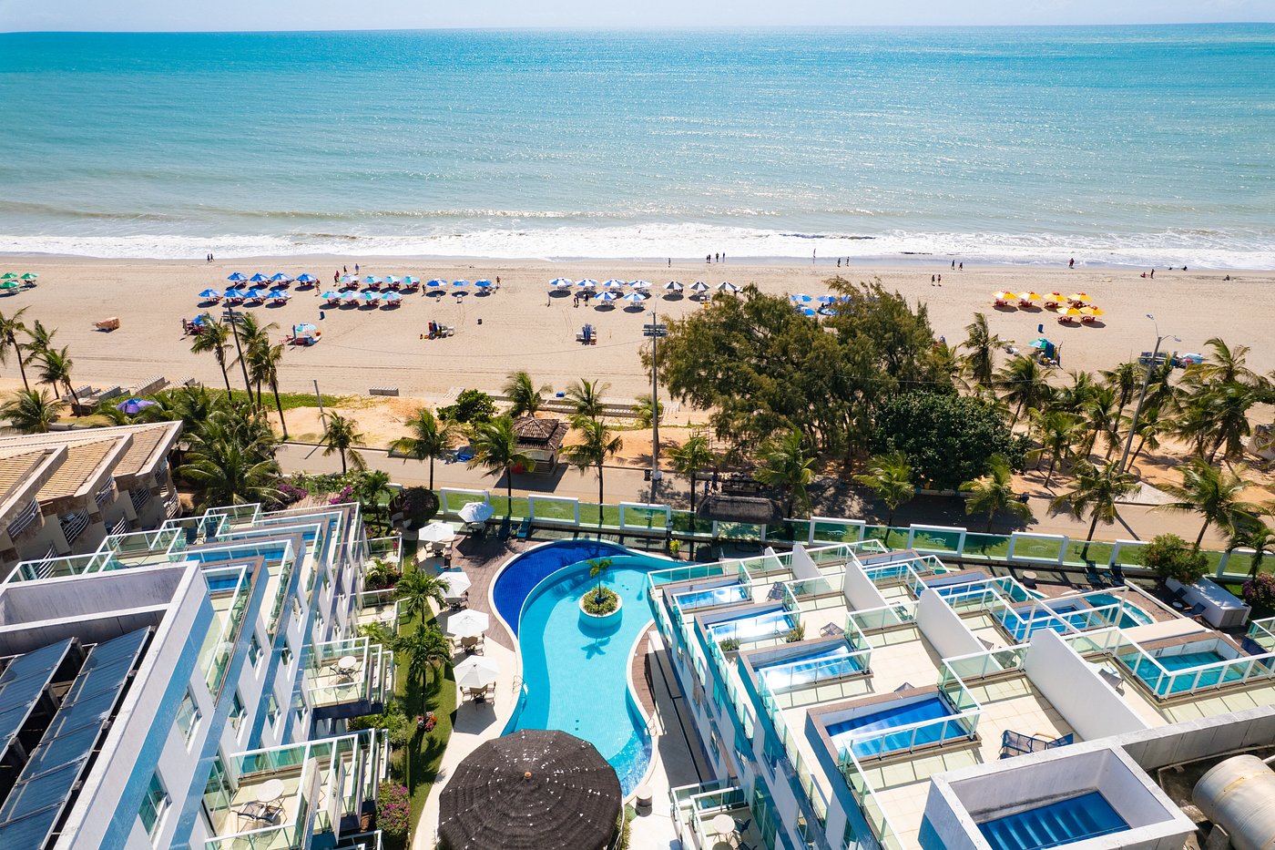Praia de Ponta Negra em frente ao Coral Plaza
