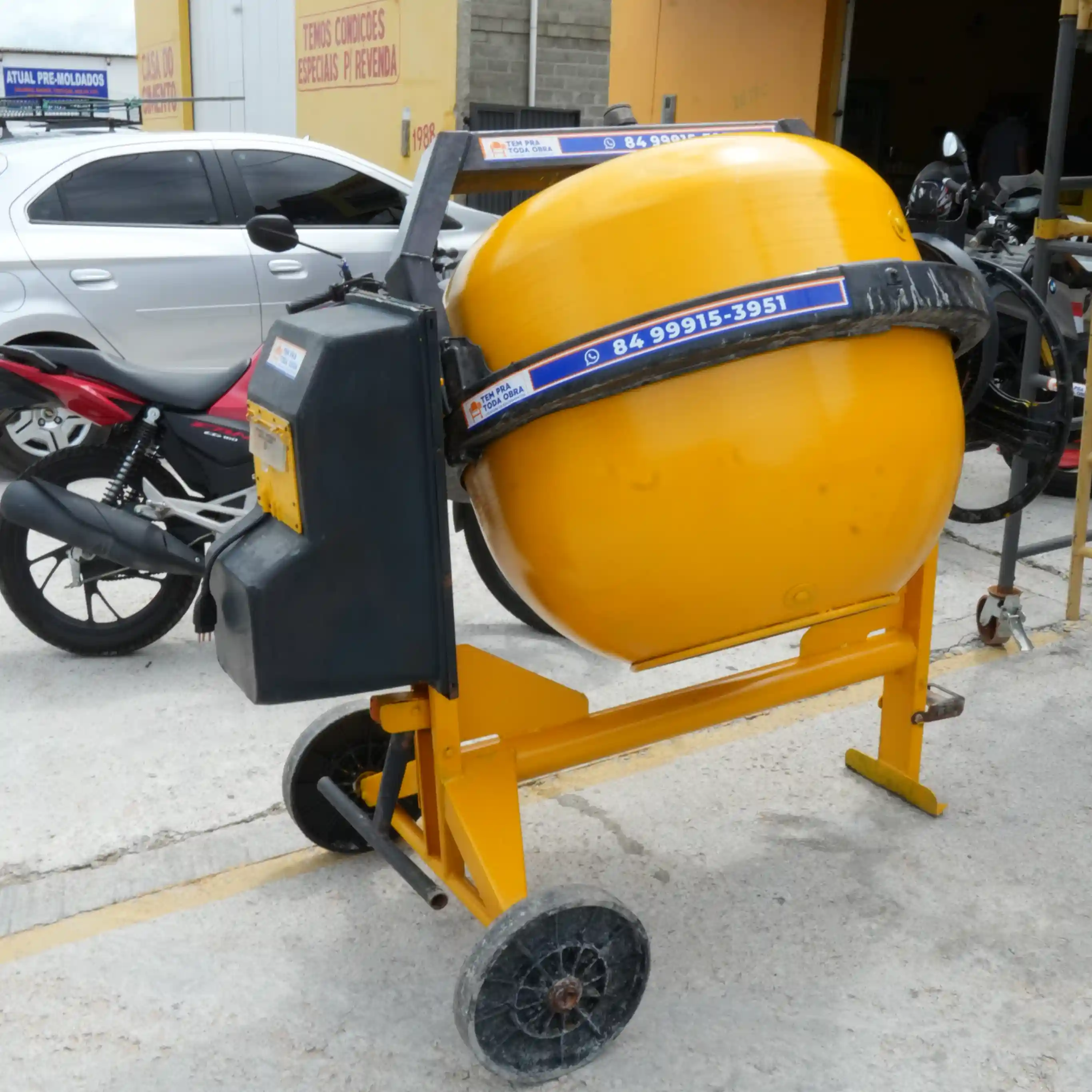 Aluguel de betoneira 400 litros em Parnamirim RN